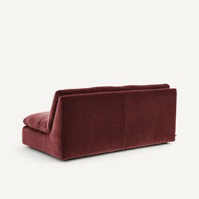 3-zits modulaire zetel in fluweel, GIULIANO