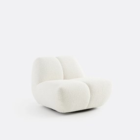 Draaifauteuil, dikke badstof, Nuria