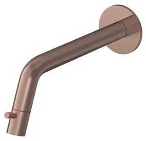 Hotbath Buddy Fonteinkraan - uitloop 18.6cm - inbouw - inkortbaar - PVD - geborsteld koper UW001BCP