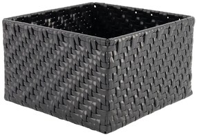 HEMA Opbergmand 20x20x12 Zwart (zwart)