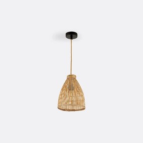 Hanglamp in bamboe Ø20 cm, Aleandro