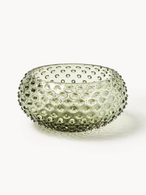 Mondgeblazen schaal Hobnail