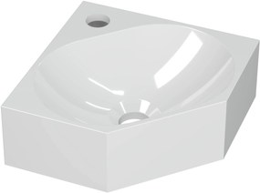 Saqu Tarvos Fontein 27x27x10 cm Glans Wit