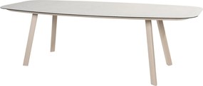 Taste Manolo Deens ovale tuintafel 240x103 cm. - Latte