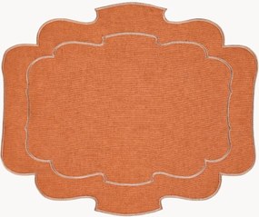 Placemat Belmonte met geborduurde rand