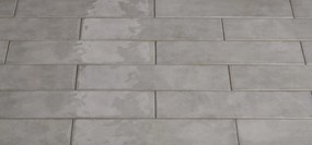 DTG Lord wandtegel 7.5x30cm zilver