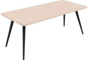 Goossens Eettafel Bjarte, Rechthoekig 200 x 90 cm