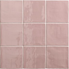 Jabo Oud Hollandse wandtegels roze 13x13