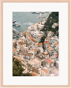 Ingelijste digitale print Amalfi