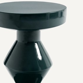 Bijzettafel van gelakt ijzermetaal Brion