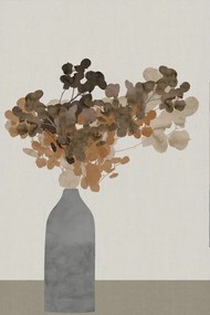 Ilustratie Rust Brown Dried Flowers, Cartissi