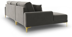 4.5-zitshoekbank Madara links velvet | Mazzini Sofas