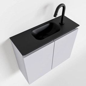 Mondiaz Ture 60cm toiletmeubel cale met wastafel urban midden 1 kraangat