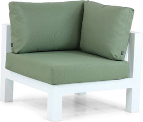 Hoek loungeset 6 personen Aluminium Wit  Lifestyle Garden Furniture Luca