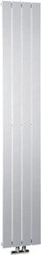 Sapho Colonna radiator zilver 30x180cm 614W