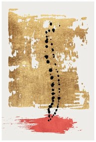 Art Print Kubistika - Drip drop, (40 x 60 cm)