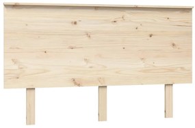 vidaXL Hoofdbord 139x6x82,5 cm massief grenenhout