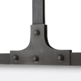 Metalen spigel in industriële stijl 144x120 cm, Lenaig