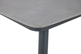 Tuinset 4 personen 180 cm Outdoor textiel Grijs Lifestyle Garden Furniture Andorra/Vienna