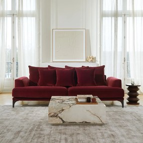 Bank, 3- of 4-zits, fluweel, ARMENTO