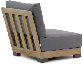 Platform Loungeset Teak Old teak greywash 6 personen Lifestyle Garden Furniture Hilton/Seaside