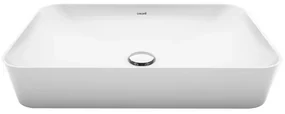 Creavit Ultra Keramische opbouw Wastafel - 60X40CM - mat wit UL060-00MB00E-0000
