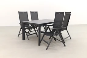 Hartman Napoli/Baltimor 150 cm. verstelbare tuinset - 5-delig