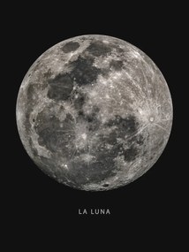 Kunstfotografie La luna, Finlay & Noa, (30 x 40 cm)