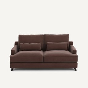 Slaapbank in linnen fluweel, ALWINE