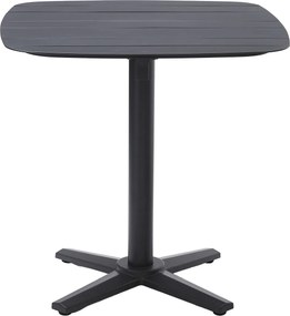 Garden Impressions Franky bistro tuintafel inklapbaar 75x75 cm - donker grijs