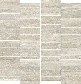 Navale Travertin mozaïek 30x30cm beige gerectificeerd