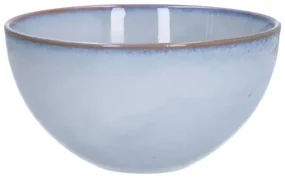 Schaal reactieve glazuur, steengoed, grijs,Ø 18 cm