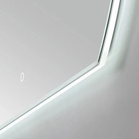 Lambini Designs Rana boogspiegel met dimbare verlichting 120cm