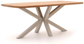 Tuin eettafel Bellagio  | Deens ovaal  | Tuintafel Teakhout | 220x110cm | 6 personen | Kees Smit Tuinmeubelen