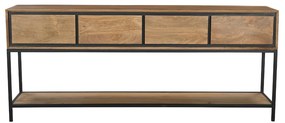 Starfurn RichWood Wandtafel Industrieel Mangohout 180 Cm - 180 X 35cm.