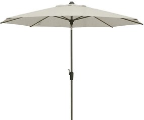 Madison Lissabon stokparasol Ø300 cm automatisch - mellow champagne olefin - teakhoutlook frame