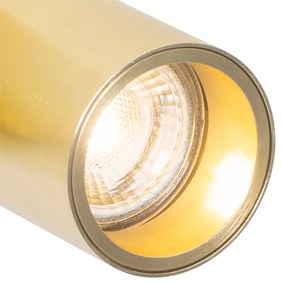 Design Spot / Opbouwspot / Plafondspot messing verstelbaar - Michael Design GU10 cilinder / rond Binnenverlichting Lamp