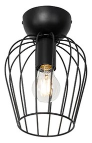Moderne plafondlamp zwart draad - Palica Modern E27 rond Binnenverlichting Lamp
