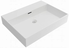 Plieger Kansas badmeubel 60cm met mat witte wastafel zonder kraangat beach eiken