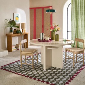 Vloerkleed met geometrische motieven, YSE