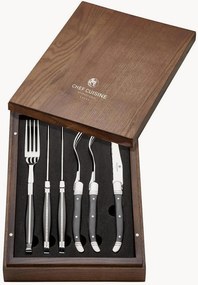 Handgemaakte steakbestekset Steak, 3 personen (8-delig)