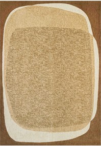 Wasbaar jacquard in- & outdoor vloerkleed Marble