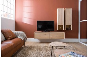 Goossens Hangelement Luuk, 1 deur, 1 open vak 120 cm hoog