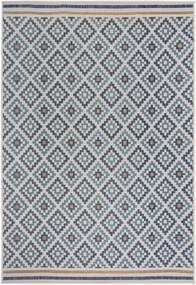 Vlak geweven in- & outdoor vloerkleed Zia Trellis