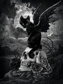 Ilustratie Nine Lives of Poe, Alchemy