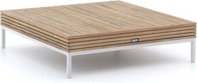 Loungetafel ROUGH | Vierkant | Tuintafel Teakhout | 110x110cm | Kees Smit Tuinmeubelen