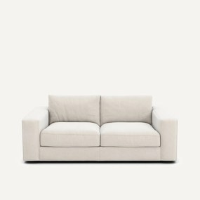 Compacte bank 3-zit in fluweel, Skander