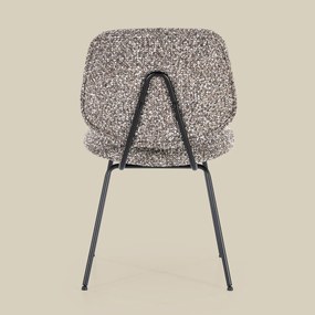 Eleonora Jon Taupe Eetkamerstoel Modern