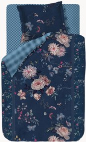 Katoenen perkal dekbedovertrekset Tokyo Bouquet