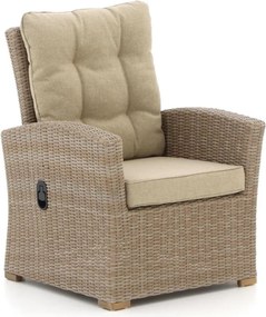 Verstelbare tuinstoel | Intenso Mazzano | Wicker (vlechtwerk) | Taupe | Kees Smit Tuinmeubelen